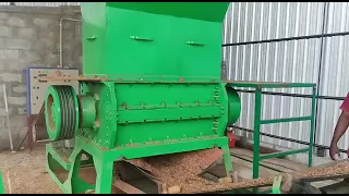 wood waste shredding machine big size 💪