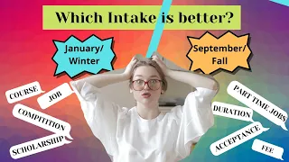 Which Intake is Better? | September Intake vs January Intake | May Intake | UK admissions 2022