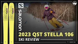 2023 Salomon QST Stella 106 Women's Ski Review with SkiEssentials.com