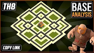 ULTIMATE TH8 HYBRID/TROPHY[defense] Base 2022!! Town Hall 8 Hybrid Base Design - Clash of Clans