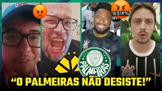 FORAM À LOUCURA! RIVAIS PIRAM COM VITÓRIA DO PALMEIRAS NO ÚLTIMO MINUTO [VEJA AS REAÇÕES]