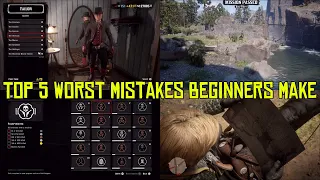 Red Dead Online Top 5 Worst Mistakes Beginners Make