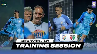 Indian Football Team Training Session | FIFA World Cup Qualifiers 2026  | India vs Kuwait