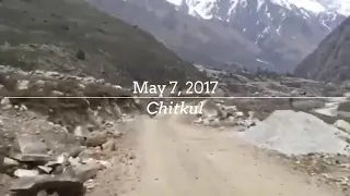 Chitkul (Last Indian Village) Road to ITBP base camp.