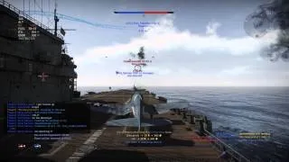 War Thunder Carrier kill