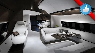 Private jet cabin by Mercedes-Benz Style: Luxurious & Futuristic