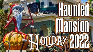 Haunted Mansion Holiday 2022 - Full Ride from Disneyland