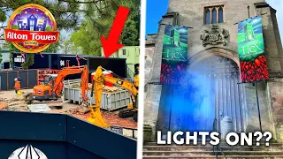 NEW RIDE Construction & Hex OPENING?? - Alton Towers