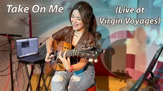 Josephine Alexandra - Take On Me (Live at Virgin Voyages) | Fingerstyle Guitar Cover