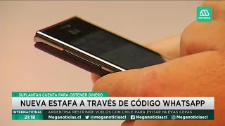 Nueva estafa a través de código de whatsapp