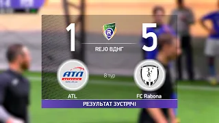 Обзор матча ATL 1-5 FC Rabona  Турнир по мини футболу в Киеве