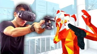 VR SUPERHOT on HTC Vive