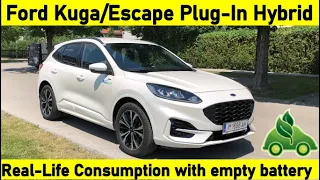 Ford Kuga/Escape Plug-In Hybrid - real-life consumption with empty battery