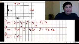 Периметр прямокутника. 2 клас.