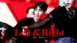 [4K] 211231 위버스콘 세븐틴 'Left & Right' 도겸 직캠 (SEVENTEEN DK focus)