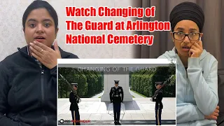 INDIANS React to Watch Changing of the Guard at Arlington National Cemetery