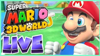 🔴Can WE Get THE GREEN STARS? | Super Mario 3D World With Viewers