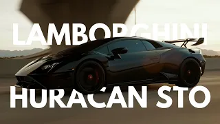 HALF OF A MILLION DOLLAR LAMBORGHINI HURACÁN STO TEARS UP THE STREETS | 4K NIGHT RUN