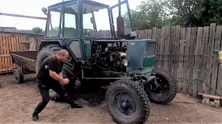 Поехал покупать ЮМЗ 1985 г. Масло в ..