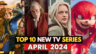 10 MUST-SEE New Series to Watch April 2024, Netflix, Prime Video, Apple Tv, Hulu, Disney Plus, Tubi