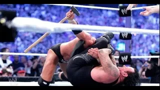 The Undertaker vs Triple H - Last Time Ever - WWE Super Showdown - Oct 6. ,2018