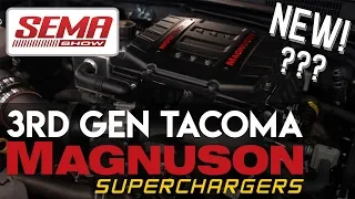 Toyota Tacoma NEW! Magnuson Supercharger Reveal | SEMA 2019