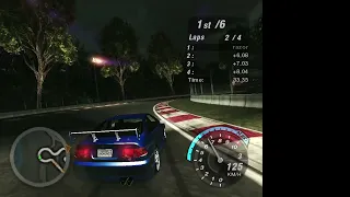 Need For Speed Underground 2 - Honda civic test run - vtec turbo