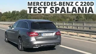 Mercedes-Benz C 220d 2.0 Diesel 194 KM (AT) - pomiar zużycia paliwa