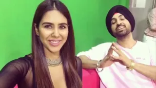 Diljit Dosanjh Live with Sonam Bajwa Funny Clips