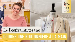 Comment coudre une boutonnière tailleur à la main (milanaise) - Festival Artesane