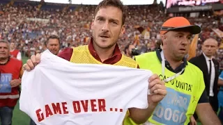 Totti's Farewell | Totti's Last Game as Roma's Legend Player