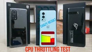 CPU Throttling Test Nord 2 vs ROG Phone 3 vs MI 10T. Is smartphone ne record bna diya😳