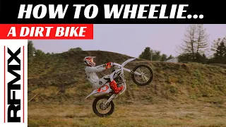 HOW TO DO A WHEELIE on a Dirt Bike