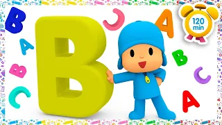 🔤 POCOYO PORTUGUÊS do BRASIL - Aprender O Alfabeto: Vogais E Consoantes [120 min] DESENHOS ANIMADOS