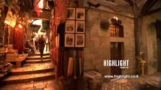 JC_051 - Highlight Films stock footage store: Jerusalem Via Dolorosa Station 7