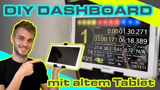 Simracing DASHBOARD mit Tablet - Einfache Lösung mit Sim Hub - Mit Erklärung zu 3D Druck Halterung