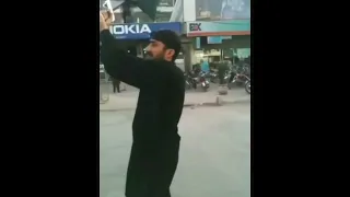 Zafar Supari Firing Video in Rawalpindi Road