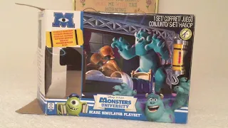 ( this toy is amazing )  monsters University/ monsters Inc. scare simulator playset