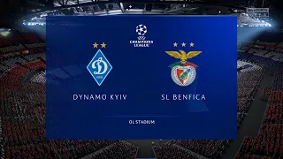 FIFA 22 PC - Champions League Dynamo Kyiv v SL Benfica play-off round / Динамо Київ – Бенфіка