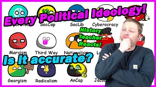 Every Political Ideology Explained in 8 Minutes [Part 2] | Paint Explainer | History Teacher Reacts