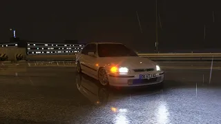 Tuğçe Kandemir - Yanlış | Honda Civic 1.6 VTİ | Assetto Corsa