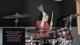 You Belong With Me - Taylor Swift - Drum Cover with Lyrics