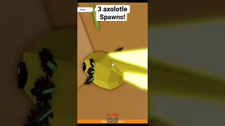 3 axolotl spawns in Roblox Animal Simulator