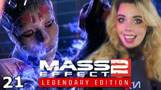 RECRUITING SAMARA! Mass Effect 2 Legendary Edition Blind Gameplay - Part 21