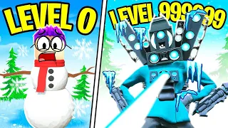 *NEW* FROST TOILET vs OP TITAN In ROBLOX SKIBIDI TOILET TOWER DEFENSE!? (MAX LEVEL)