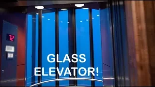 A 72 Story Glass Elevator ride at the Westin Peachtree Plaza OTIS ELEVATOR