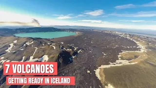 Iceland Volcano Update - 7 Volcanoes Getting Ready for an Eruption - Map and Info