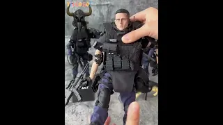 YEIBOBO ! Highly Detail Special Forces 12inch Action Figure SWAT Team