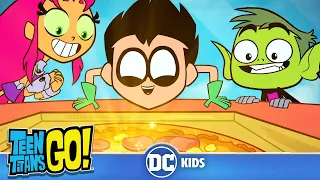 Teen Titans Go! en Latino | Pizza de estilo hawaiano | DC Kids