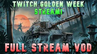 Twitch Drop Golden Week Stream VOD! #WotConsole #WorldofTanksModernArmor